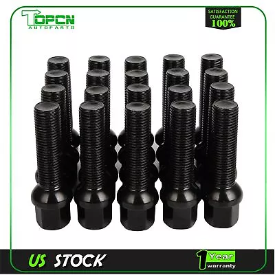 20X M14x1.5 17mm Hex Wheel Lug Bolts Nuts 45mm Shank For VW Golf Jetta Audi TT • $32.73