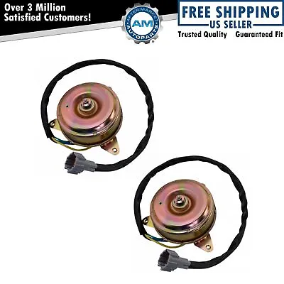 Radiator Cooling Fan Motor Set LH & RH Sides For Infiniti G35 Nissan 350Z • $56.71