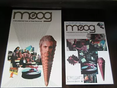 $133.04 • Buy Moog A Documentary By Hans Fjellestad Japan Film Program Book W Flyer Bob Synth