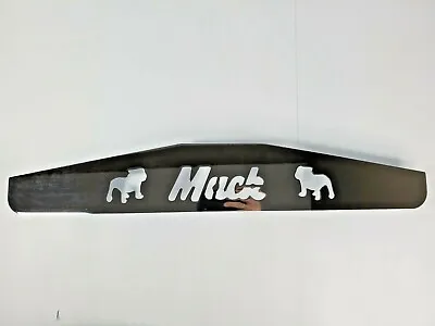 Chrome Metal Mud Flap Weight 24x4 For Mack Trucks - Stud Mount • $21.99