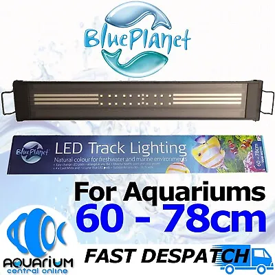 Blue Planet Aquarium Fish Tank Light LED Track Lighting 5 POD 2ft 60cm • $103.99