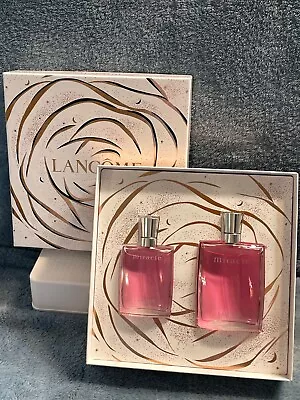 Lancome Miracle Eau De Parfum Perfume Gift Set 3.4 & 1.7 Fl Oz Spray Bottles NEW • $129.99