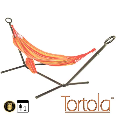 Outdoor Hammock Stand Portable Carry Bag Garden Seating Camping Canvas Tortola • £27.98