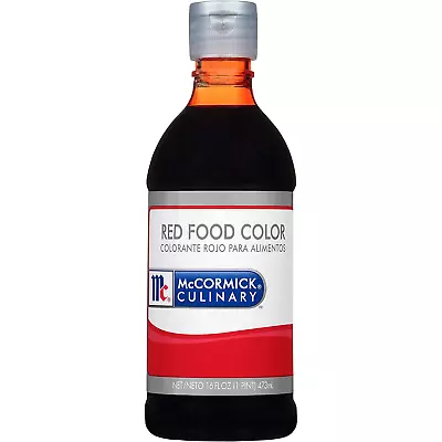 Mccormick Culinary Red Food Coloring 16 Fl Oz - One 16 Fluid Ounce Bottle Of Re • $17.79