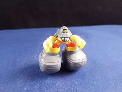 Matchbox Big Boots Fire & Rescue Figure Gray Boots *194-T • $9