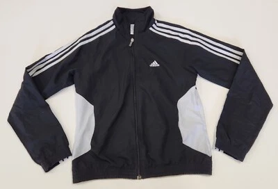 $19.99 • Buy Adidas Track Jacket Womens Size S Small Ladies Windbreaker 