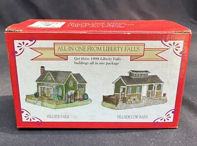 All In One From Liberty Falls Americana Collection Hillside Farm Home & Cow Barn • £20.27