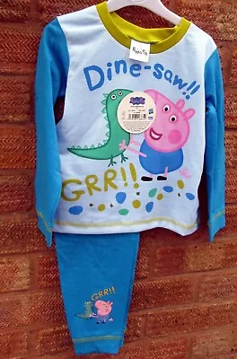 £6.50 • Buy BOYS *GEORGE (peppa Pig)*  PYJAMA SET   2-3 Years  BRAND NEW & TAGGED