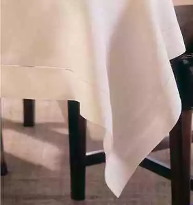 Sferra Tablecloth Classico 100% Linen Ecru • $309.99