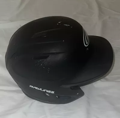 Rawlings Mach Adust Senior Batting Helmet Adult 6 7/8 - 7 5/8 - Matte Black • $25