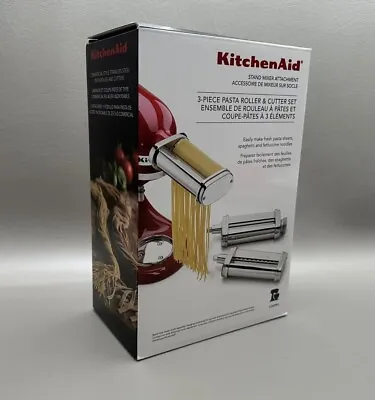 KitchenAid Pasta Attachment Roller Cutter Press Maker 3 Piece Spaghetti • $139.99