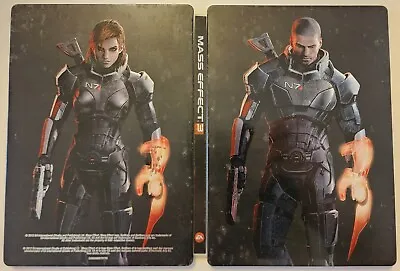 Mass Effect 3 PS3 Game And Steelbook Steelcase Playstation • $12
