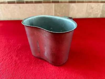 Original 1962 Dated Vietnam War US Army M1910 Canteen Cup West Bend • $23