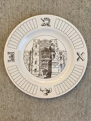 WEDGWOOD WEST POINT PLATE 1815-1965 Sylvanus Thayer Father Of Military Academy • $49.95