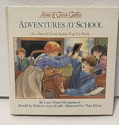 Anne Of Green Gables Adventures At School Pop Up Book 1993 Vintage Hardcover • $7