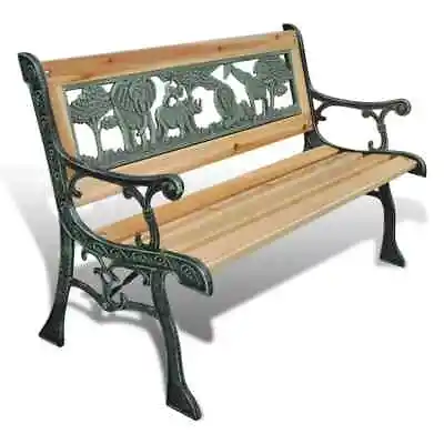 KIDS Garden Bench Wooden Park Seat Patio Porch Seating Loveseat Furniture • £57.99