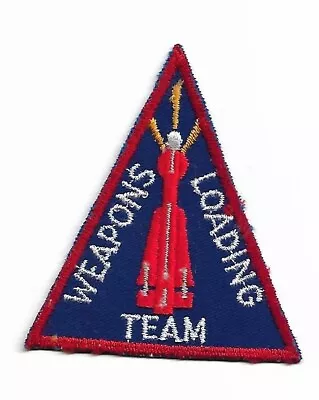 AIM-4 FALCON WEAPONS LOADING TEAM Patch AIR TO AIR MISSILE • $5.99