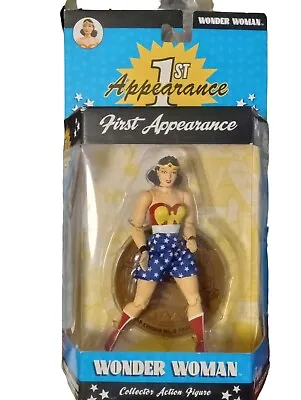 Vtg 2004 DC Direct First Appearance Series Wonder Woman Action Figure Sealed • $27