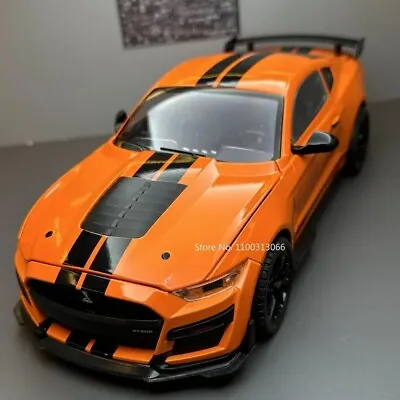 1:18 Ford Mustang GT500 Model Alloy Vehcile Collectable Sports Car Diecast Toys • £41.99
