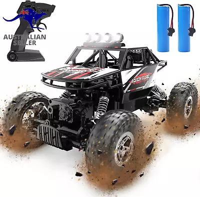 DE45 RC Cars Remote Control Car 1:14 Off Road Monster TruckMetal Shell 4WD • $85.99