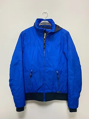 GAASTRA Men's Blue Zip Hoodie Bomber Jacket Size S • $44.20
