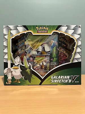 $39.99 • Buy Galarian Sirfetch'd V Box Pokemon TCG Contains XY Evolutions