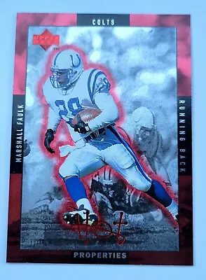 MARSHALL FAULK / C. MARTIN - 1996 U.D. Hot Properties #HT15 **MINT** FREE SHIP! • $1.89