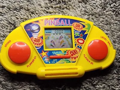 Tiger Electronics Pinball Handheld Video Game 1991 Vintage Rare Working  • $15