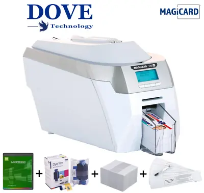 Magicard Rio Pro - Double Sided Colour ID Card Printer. Only 625 Cards Printed. • £780