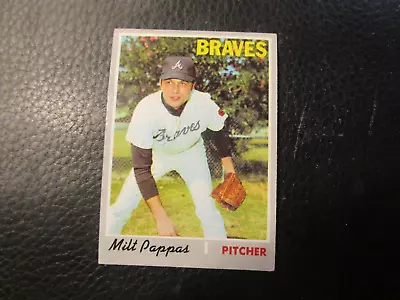 1970  Topps Card#576  Milt Pappas   Braves     Exmt • $0.30