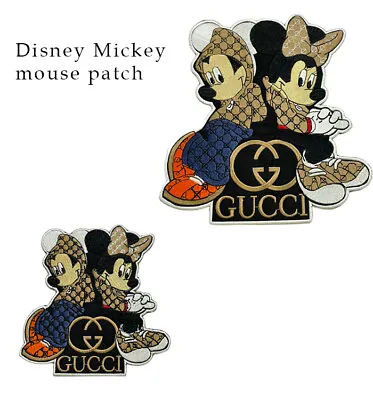 Stylish Disney Mickey Mouse Embroidery Patch Iron/Sew On • $15