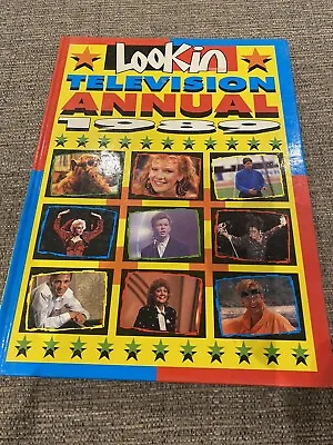 Lookin Television Annual 1989 Look-in Nostalgia 1980s Vintage TV Book • £14.95