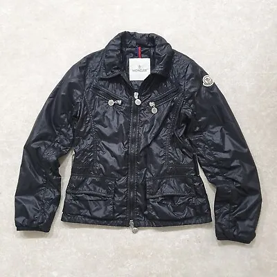 Authentic Girls Moncler Jacket Size 12y / 152cm - Black  • $99