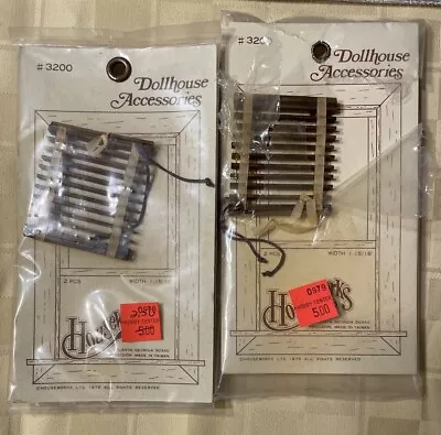 Houseworks Window Blind Dollhouse Miniature Accessories #3200 Pull Up Blinds • $35