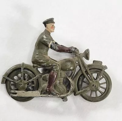 Britains Toy Motorcycle Dispatch Rider Vintage 3  • $19.99