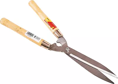 Amtech U0700 Garden Shears Wooden Handle For Hedges Shrubs And Grass • £12.06