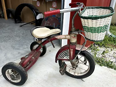 Vintage AMF Red Junior Childrens Tricycle Bike • $49.95