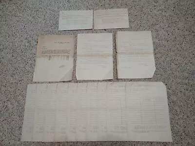 Collection Of Vintage Railroad Paper Memorabilia 1935 Mobile And Ohio R.R. • £15.56