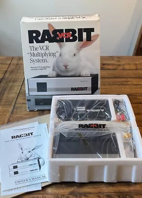 Vintage Rabbit VCR Multiplying System TR-7000 • $26