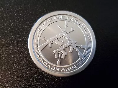 2021 Silver Shield AG47 Molon Labe 1 Oz .999 Fine Silver Round Coin - New BU • $39.50