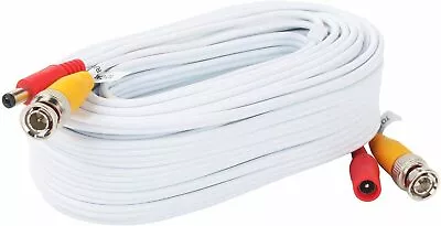 65ft BNC Cord Cable Lead For Swann SWPRO-642CAM Security Camera COCAM-BUL900TVL • $15.99