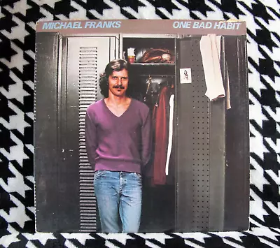 Michael Franks : One Bad Habit 1980 Jazz LP Vinyl Record BSK 3427 (Grade G+) • $11.99