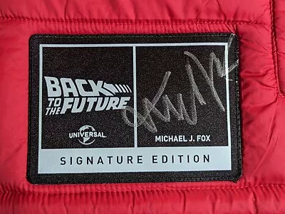 Signature Edition  Marty Mcfly Back To The Future Red Vest XL Represent Rare • $1700