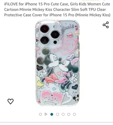 Mickey & Minnie Mouse Iphone 15 Pro • $5