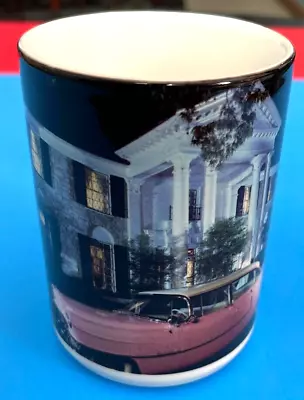 Elvis Presley's Graceland Mansion And His Pink Cadillac Coffee Mug • $5