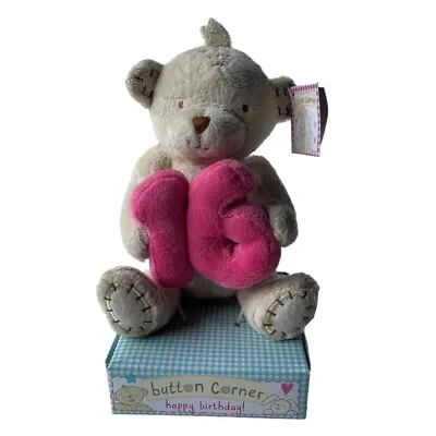 16th Birthday Button Corner Bear • £12.49