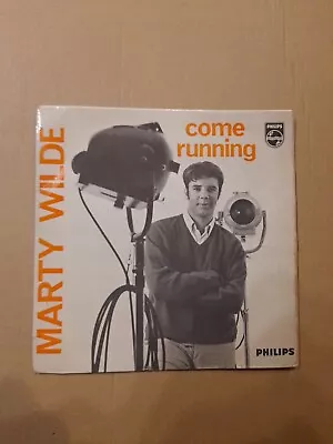 1962 Marty Wilde Philips 45 Ep Come Running Record Ex+ Cover Ex+ 😎 • £8