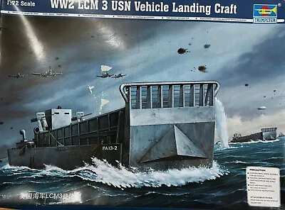 Trumpeter US Navy Landing Craft 1/72 Scale Kit With Extra Kits • $15.99