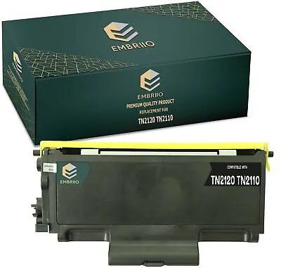 £12.70 • Buy 1 Toner Cartridge Fits Brother TN2110 DCP7030 HL2140 HL2150 HL-2170 MFC7320