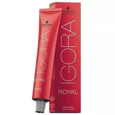 SCHWARZKOPF Professional IGORA ROYAL Permanent Color Creme 60ml Choose All Shade • £7.75